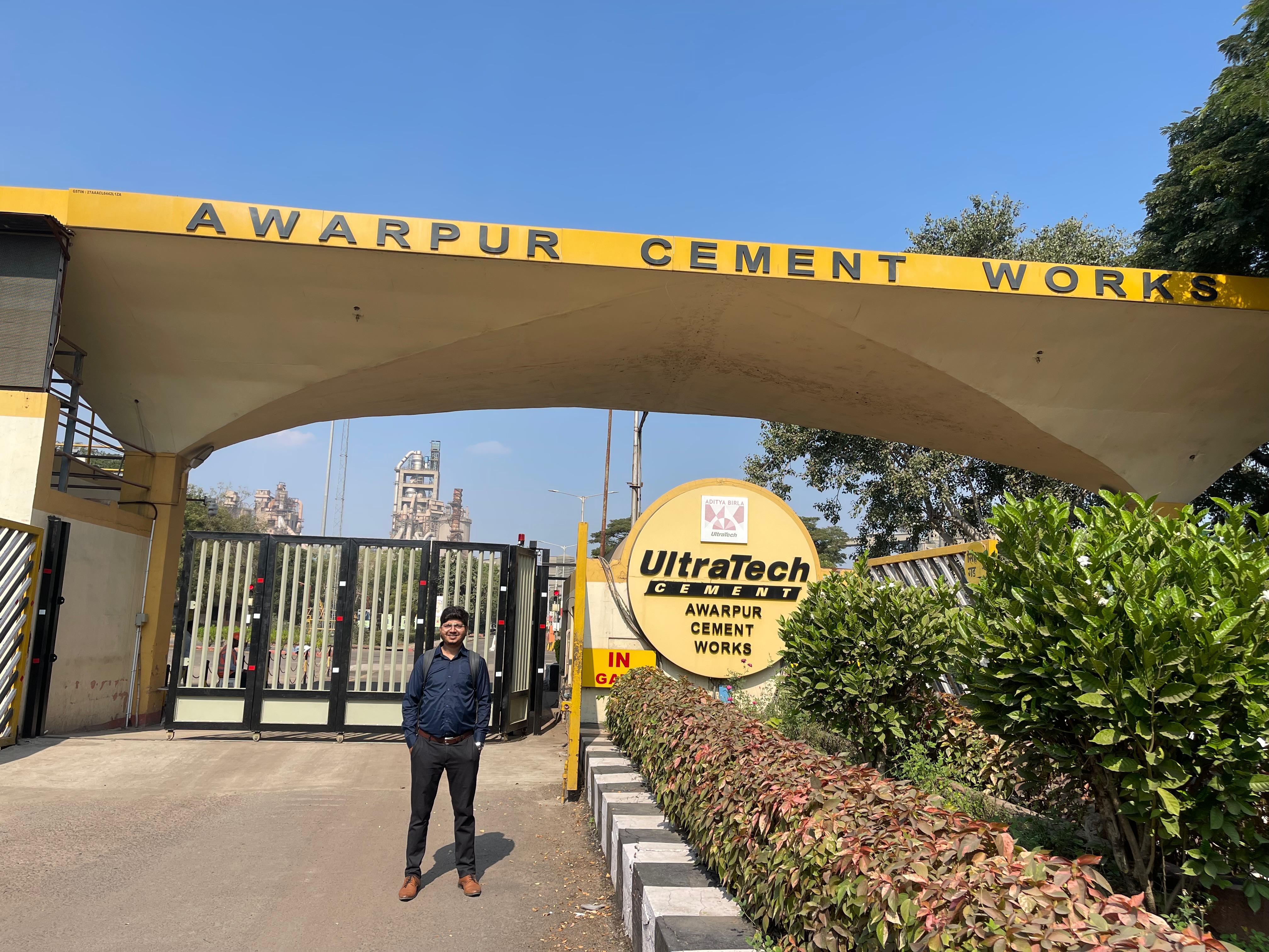 Visit to Ultratech Cement Plant