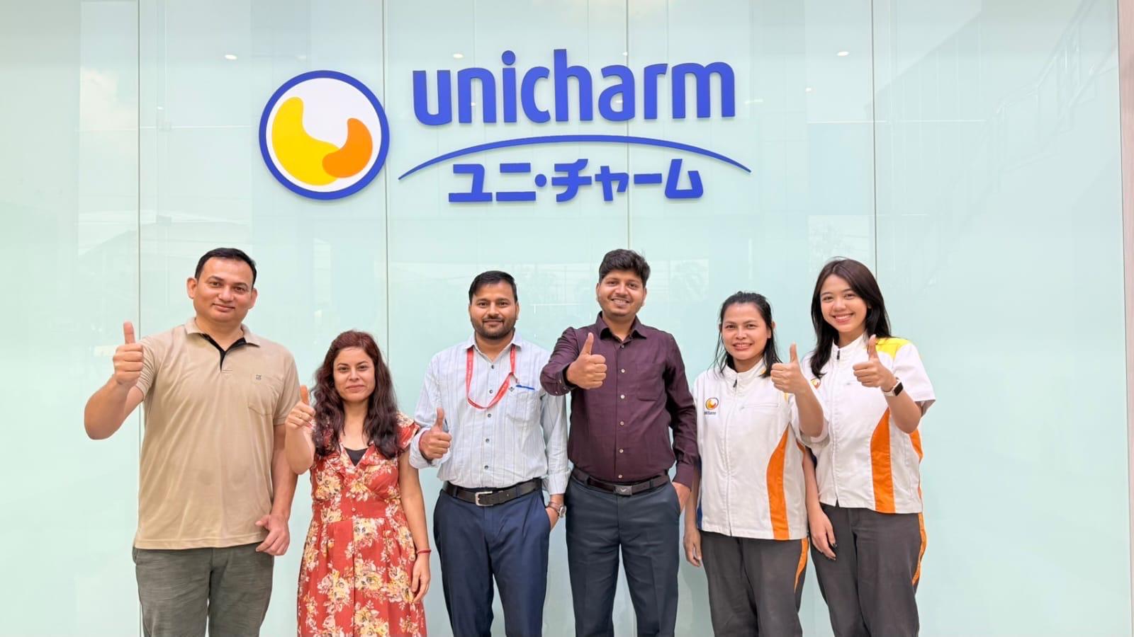 Thumbs Up for Audit at Unicharm Thailand Plant