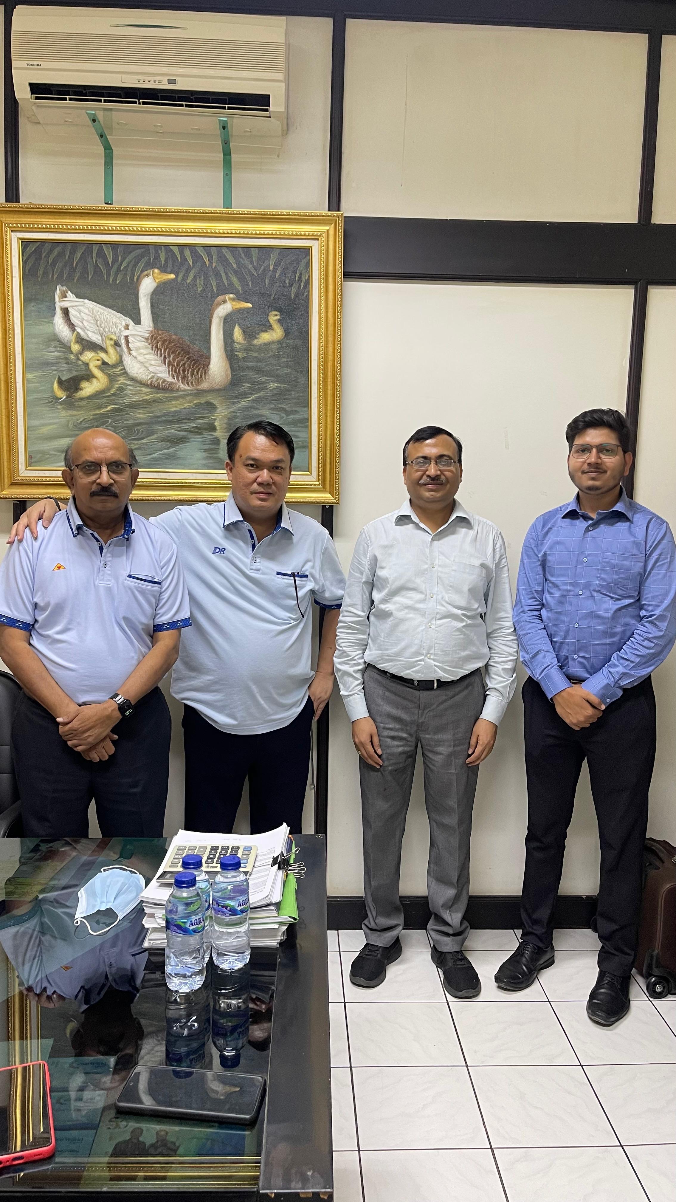 Factory Visit with Indonesian Plant