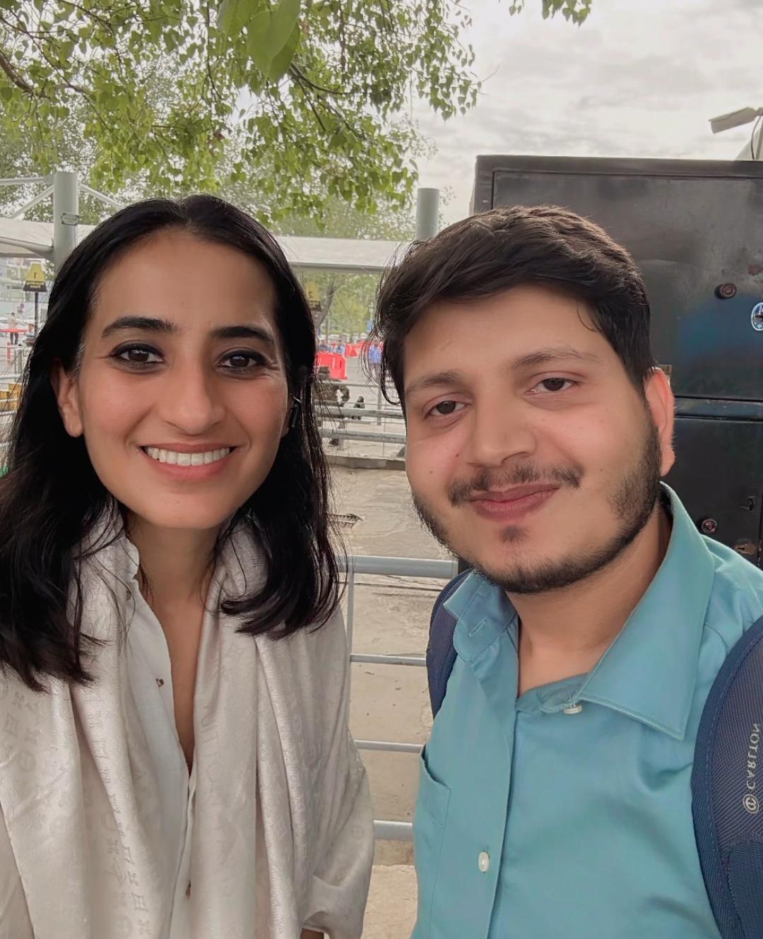 Casual meet up with MS. Vineeta Singh [co-founder of SUGAR cosmetics]