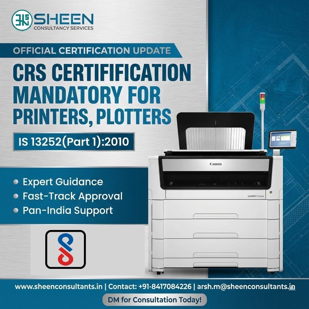 Printers & Plotters – CRS Certification