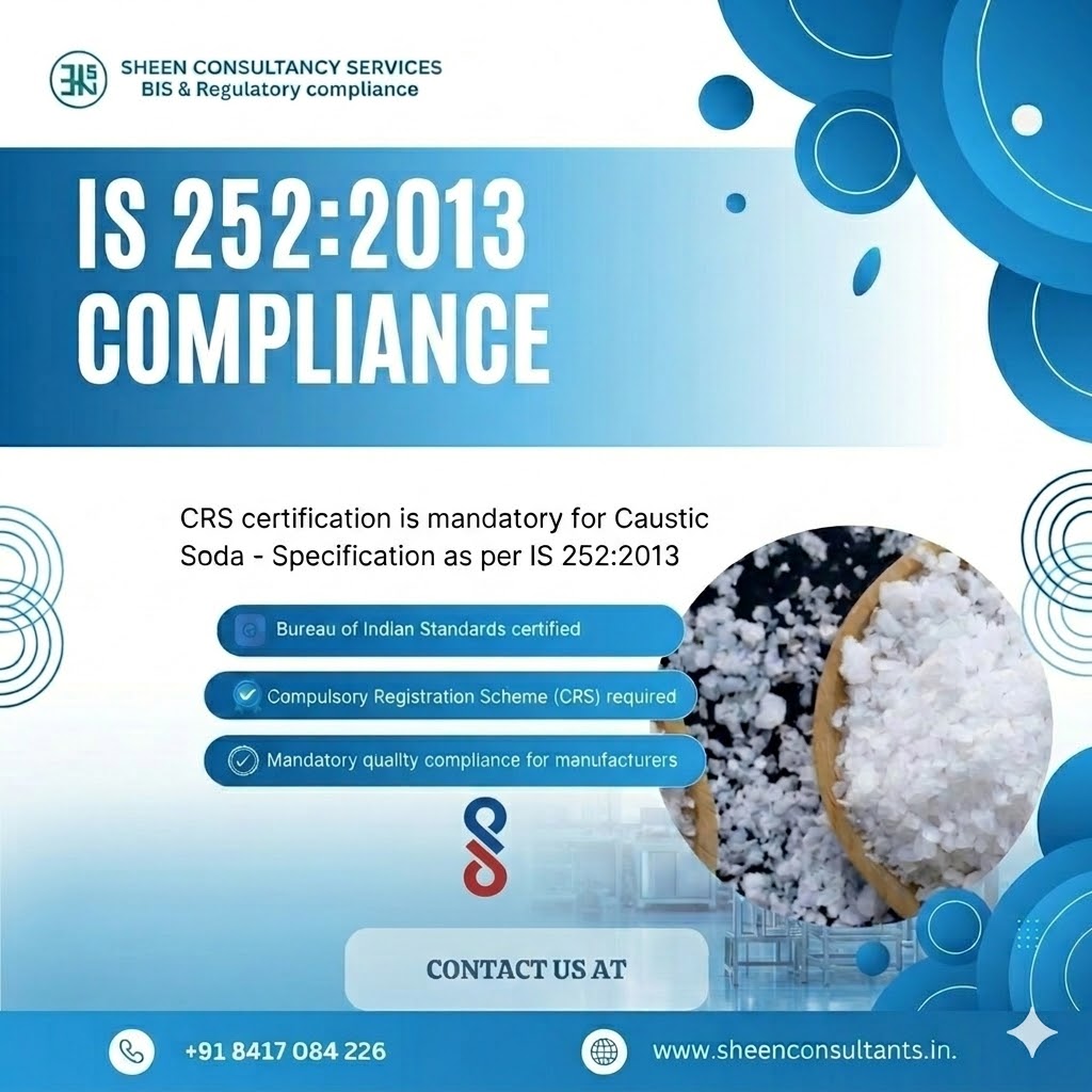 IS 252:2013 – Caustic Soda Specification