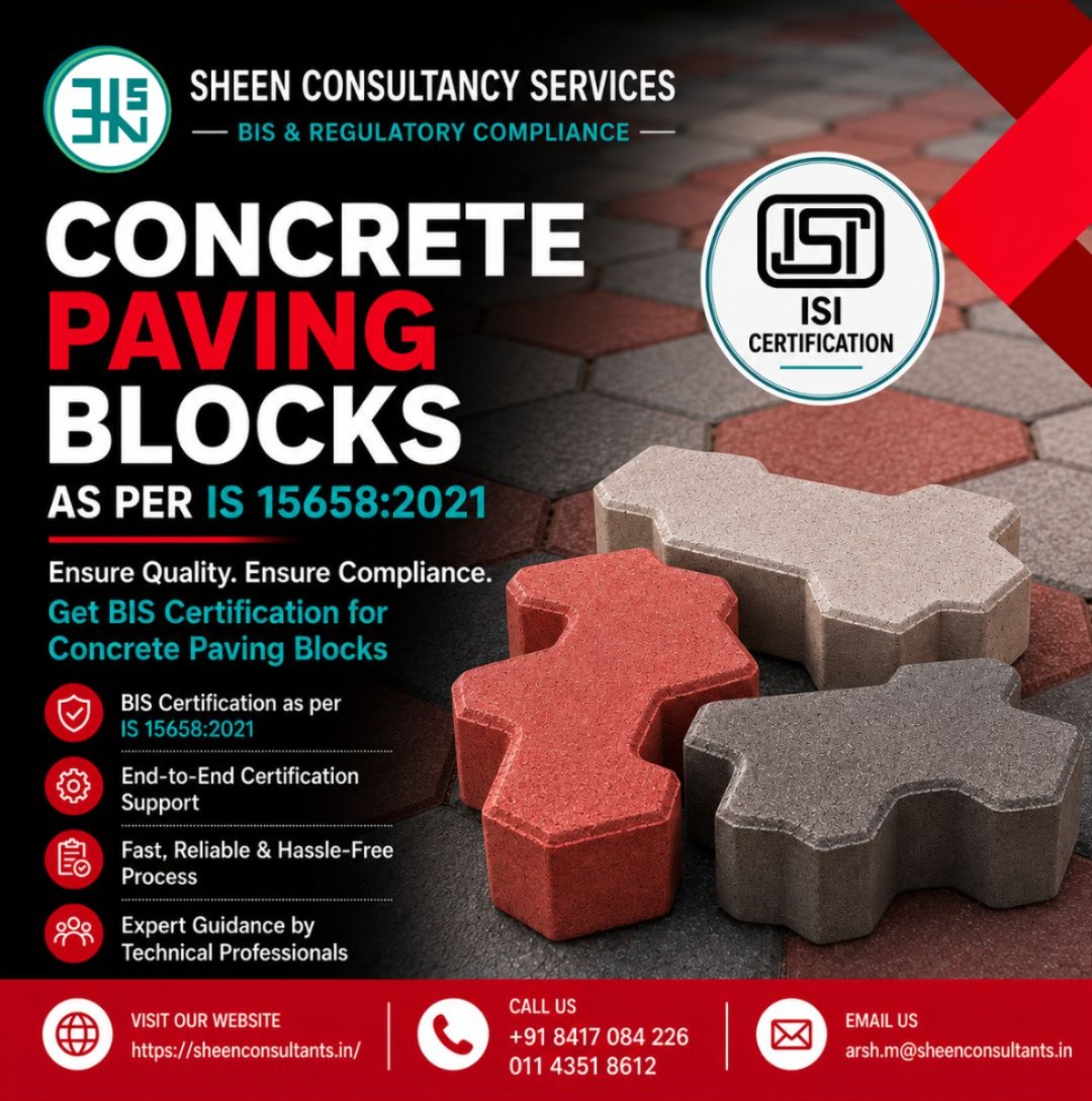 Concrete Paving Blocks (IS 15658:2021)