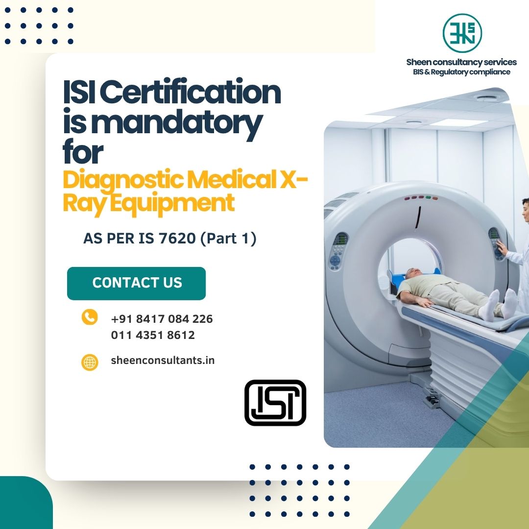 Diagnostic Medical X-Ray Equipment (IS 7620 Part 1)