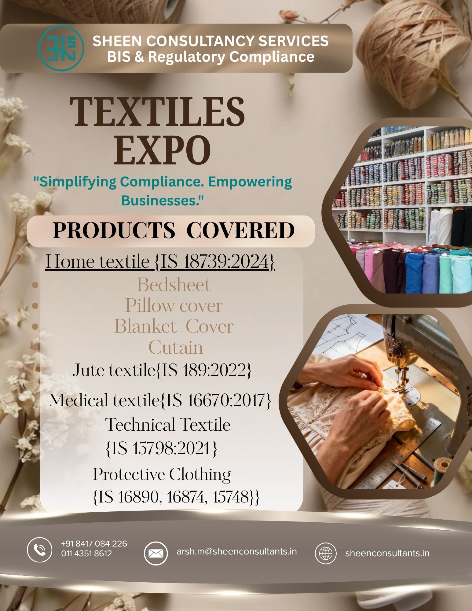 Exploring opportunities at the Textile Expo!